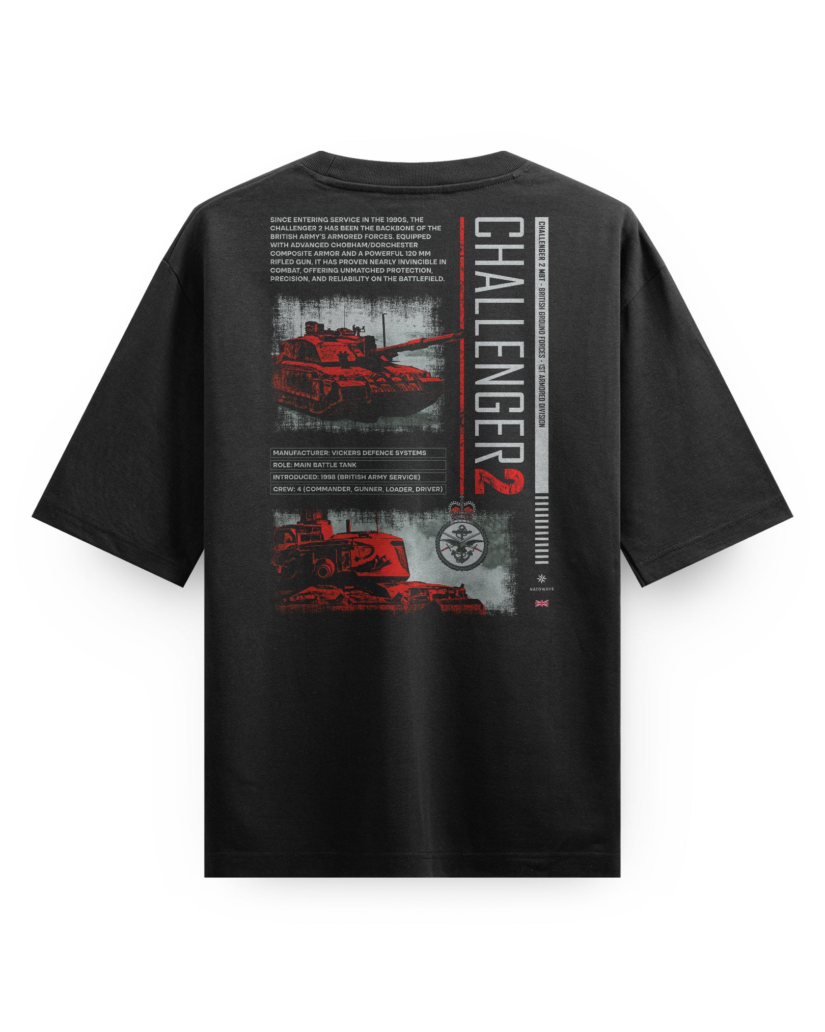 トップス CHALLENGER HEAVY WEIGHT TROOPS TEE CHALLENGER / HEAVY WEIGHT TROOPS TEE -White×Black-