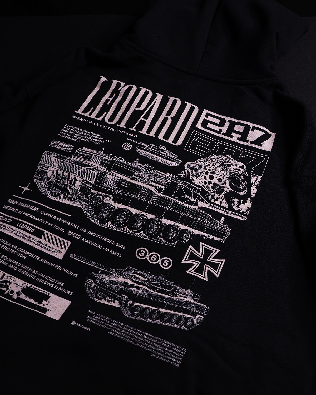 Leopard 2A7 - Hoodie – ANTI TANK WARFARE