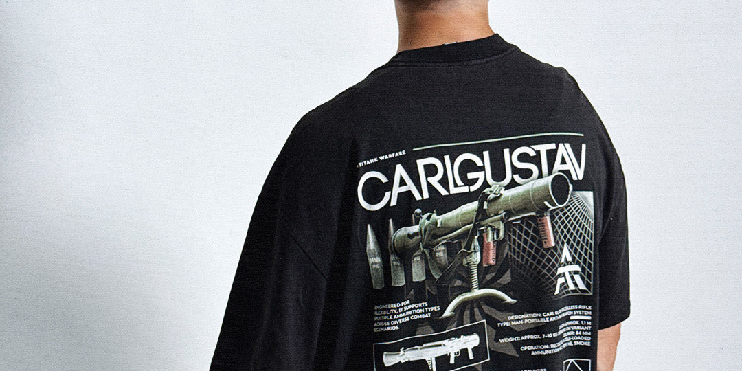Oversized T-Shirts (Back Print)