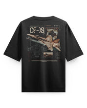 CF-18 CAF - Oversized Heavy Tee