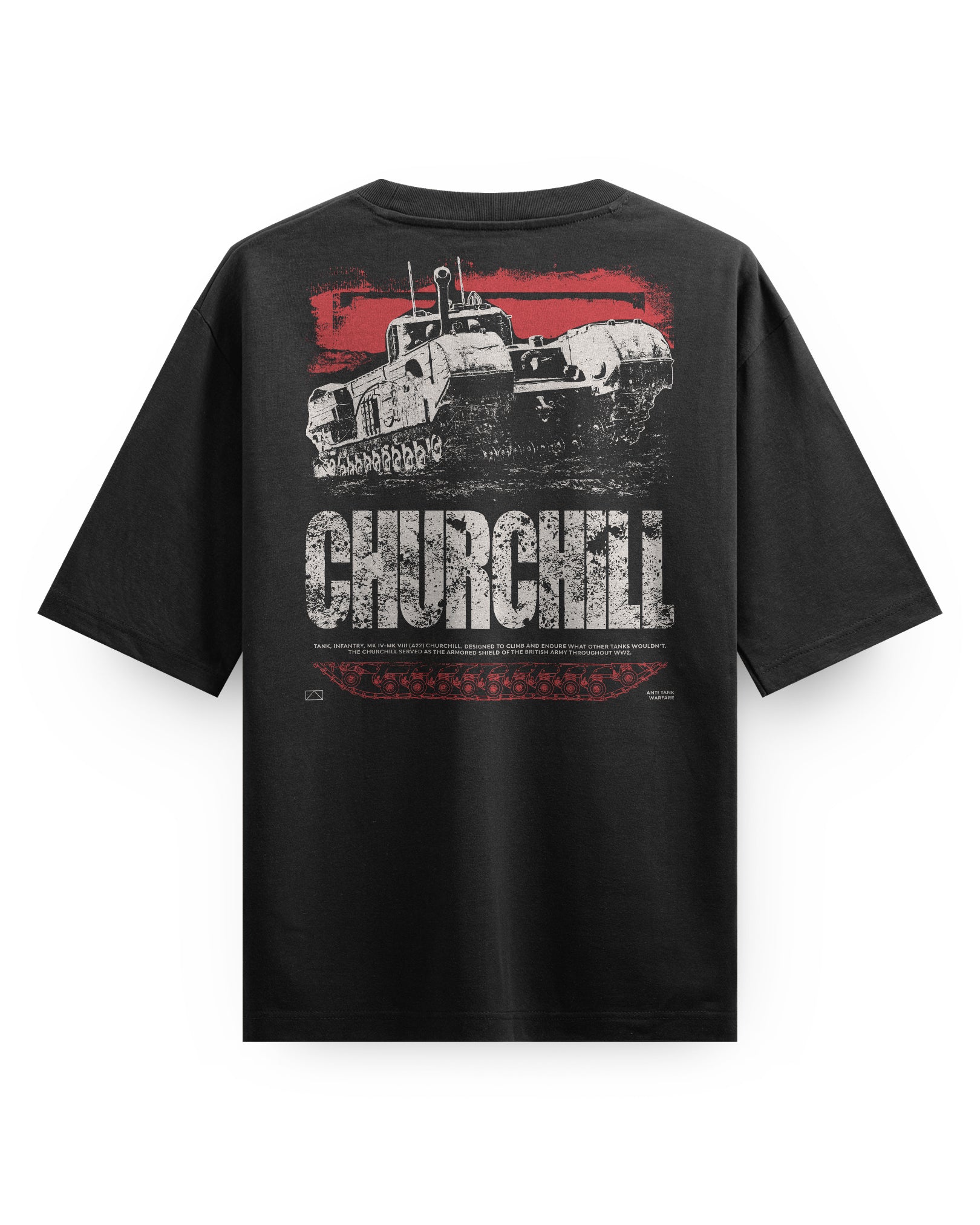 CHURCHILL - Oversized Heavy Tee