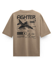 F2 FIGHTER - Oversized heavyweight Tee