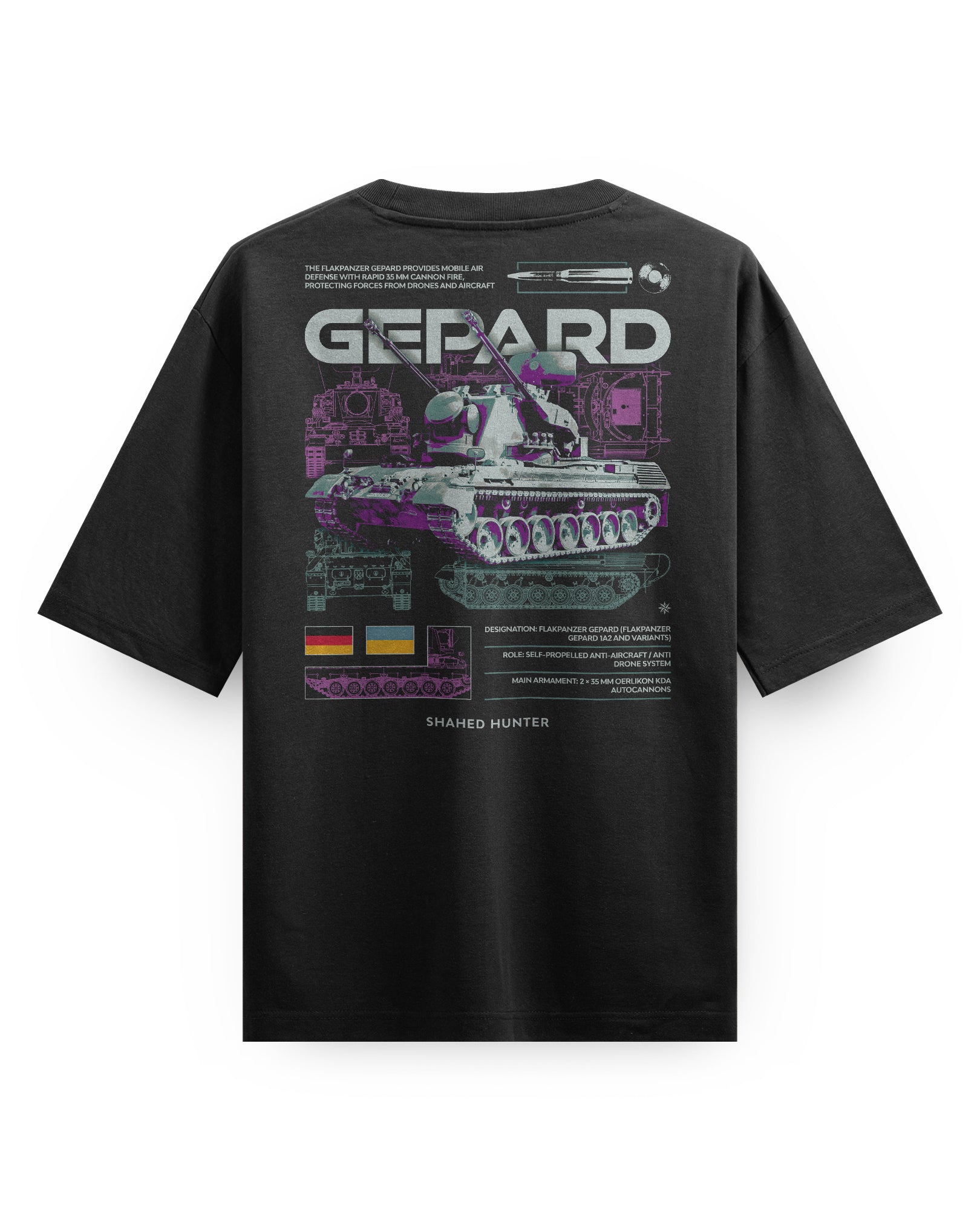 GEPARD - Oversized heavyweight Tee