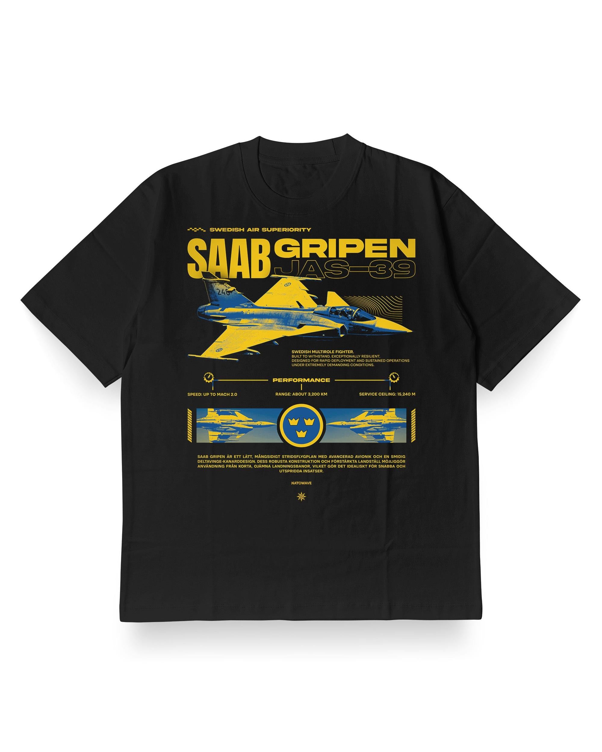 JAS-39 GRIPEN - T-Shirt