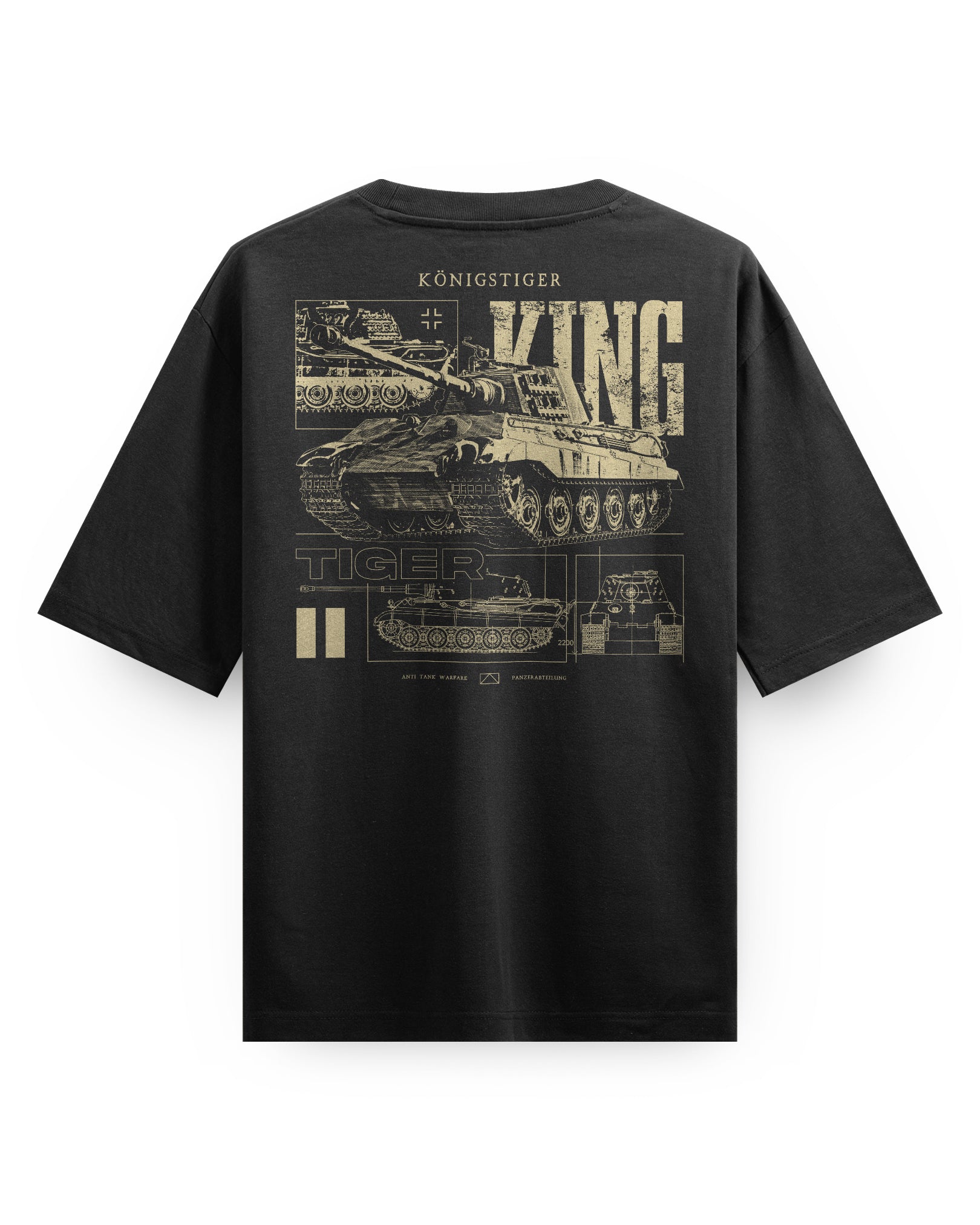 KING TIGER - Oversized Heavy Tee