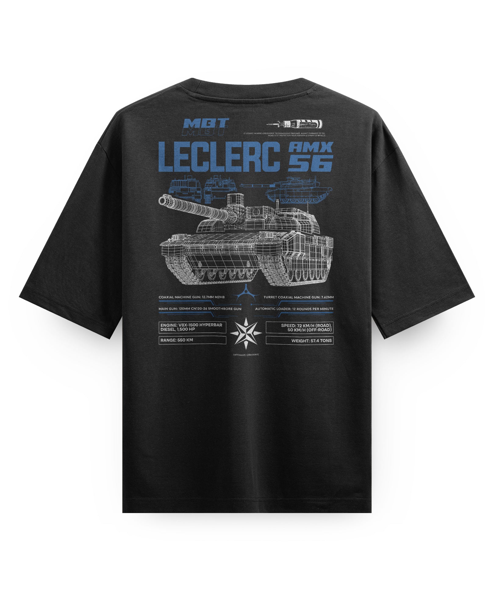LECLERC - Oversized heavyweight Tee