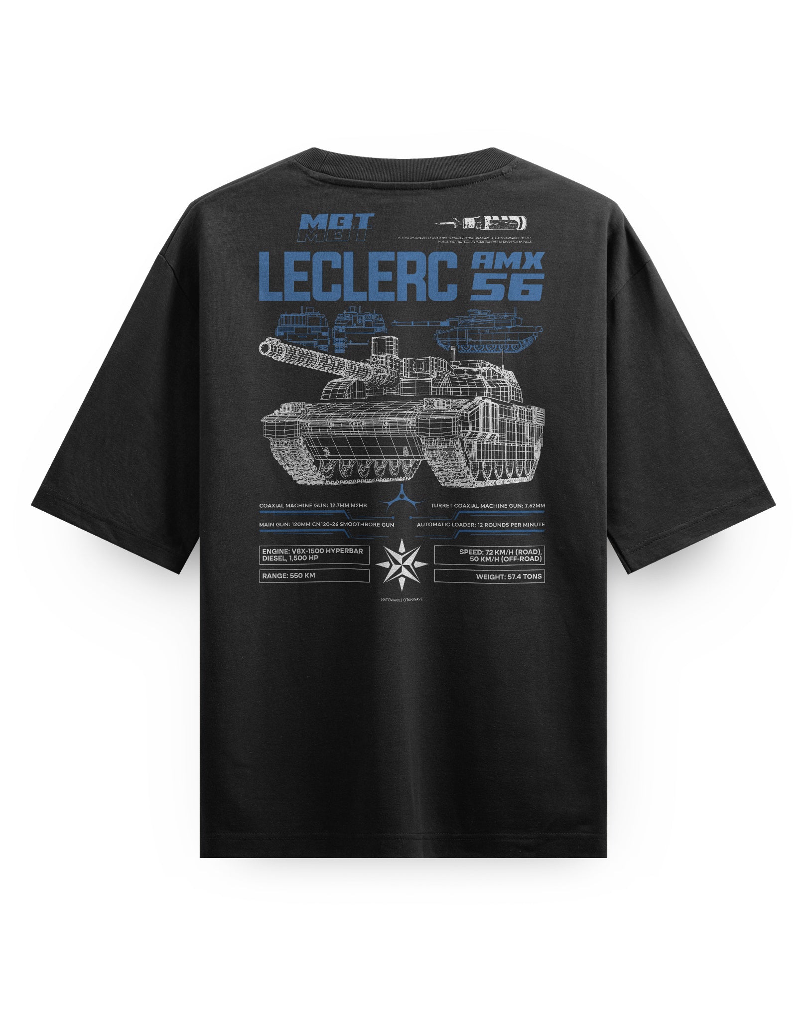 LECLERC - Oversized heavyweight Tee