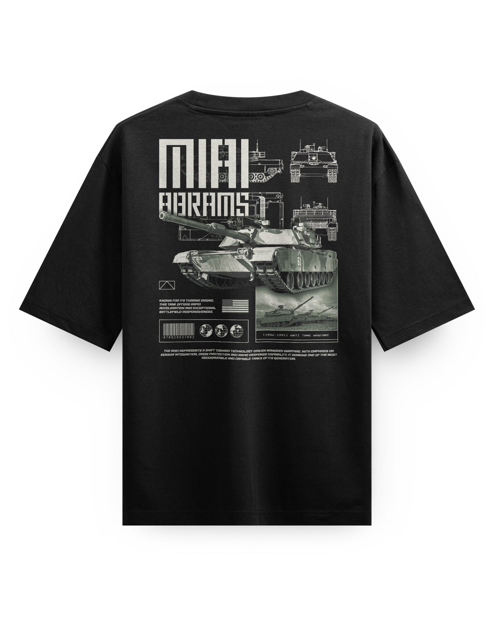 M1A1 (1991) - Oversized Heavy Tee