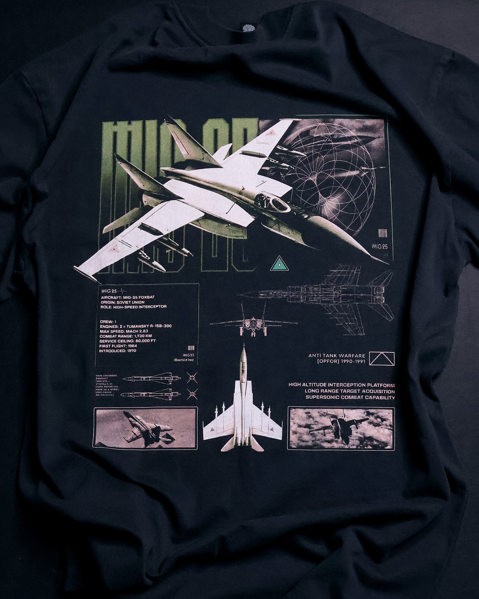 MiG-25  - Oversized Heavy Tee