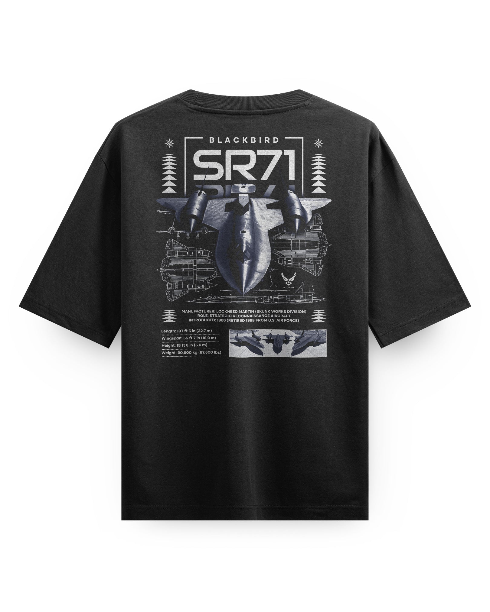 SR-71 - Oversized heavyweight Tee