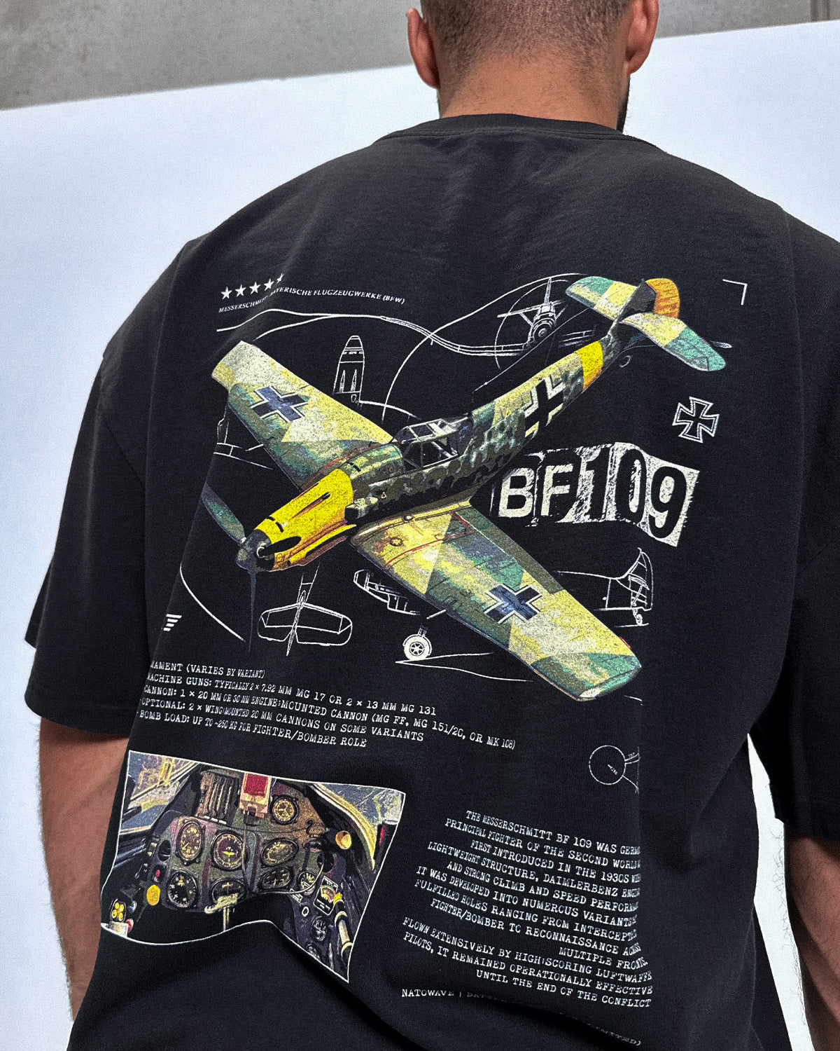 BF109 - Oversized heavyweight Tee