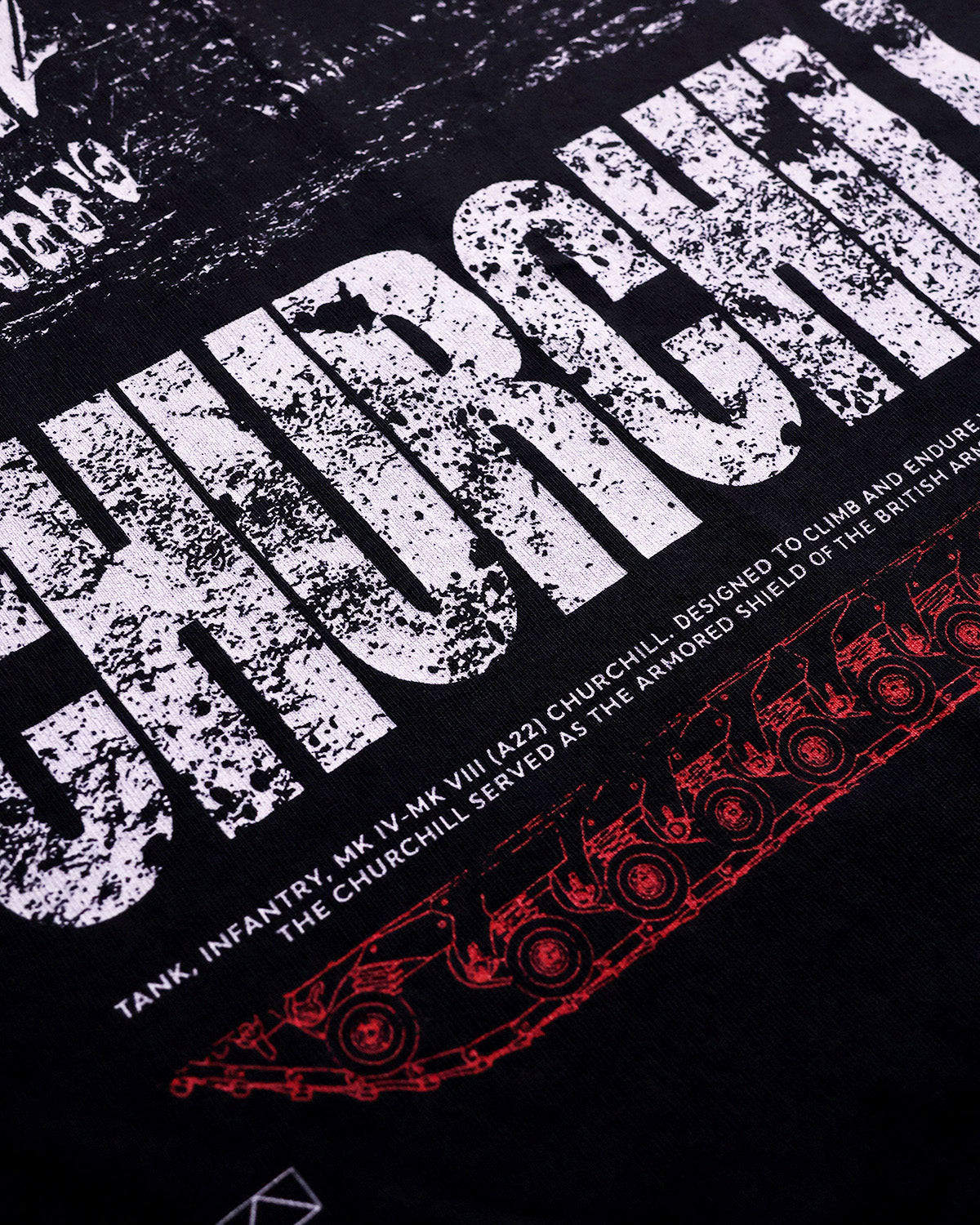 CHURCHILL - Oversized Heavy Tee