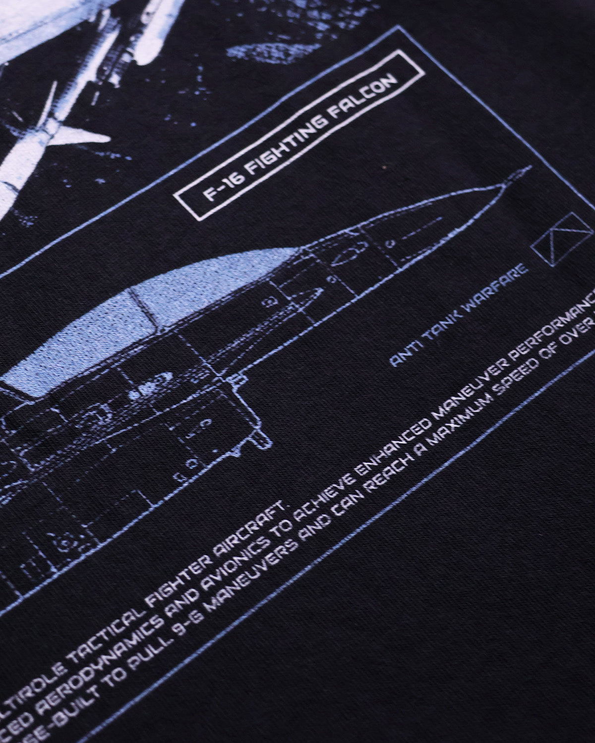 F-16 - Oversized Heavy Tee