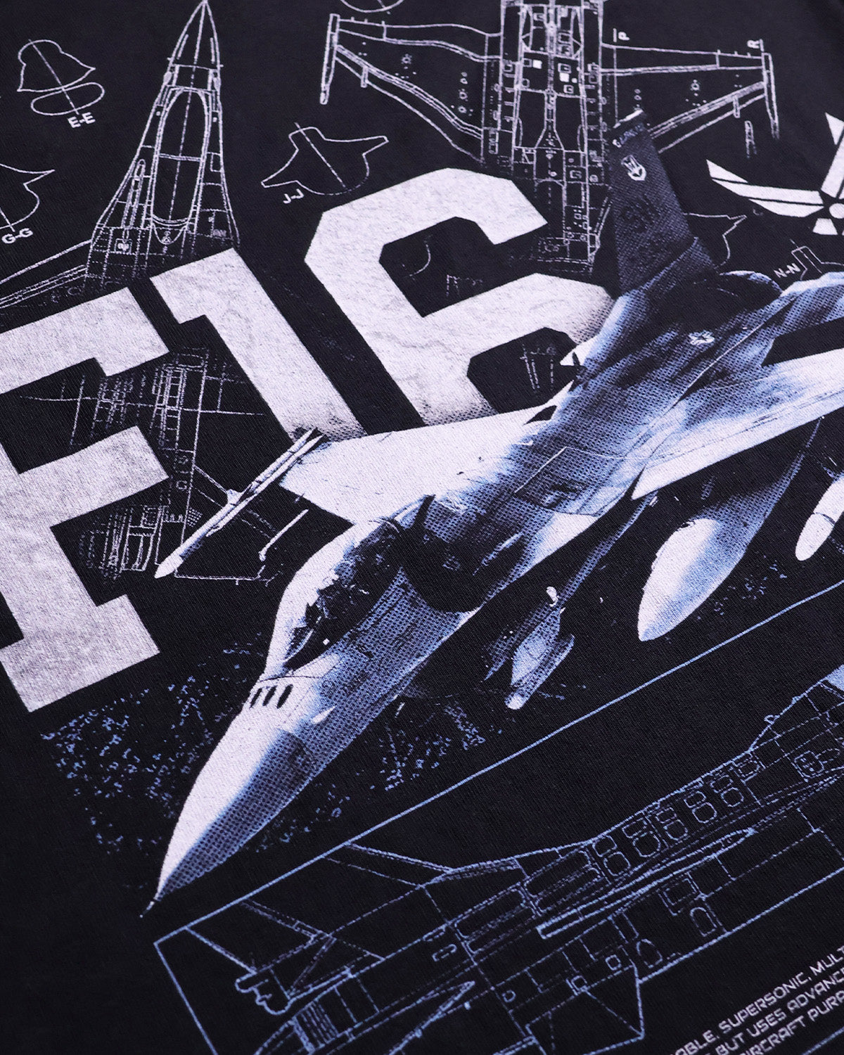 F-16 - Oversized Heavy Tee