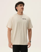 F2 FIGHTER - Oversized heavyweight Tee