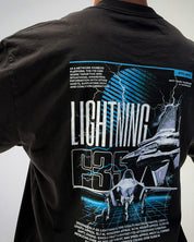 F-35 LIGHTNING - Oversized Heavy Tee