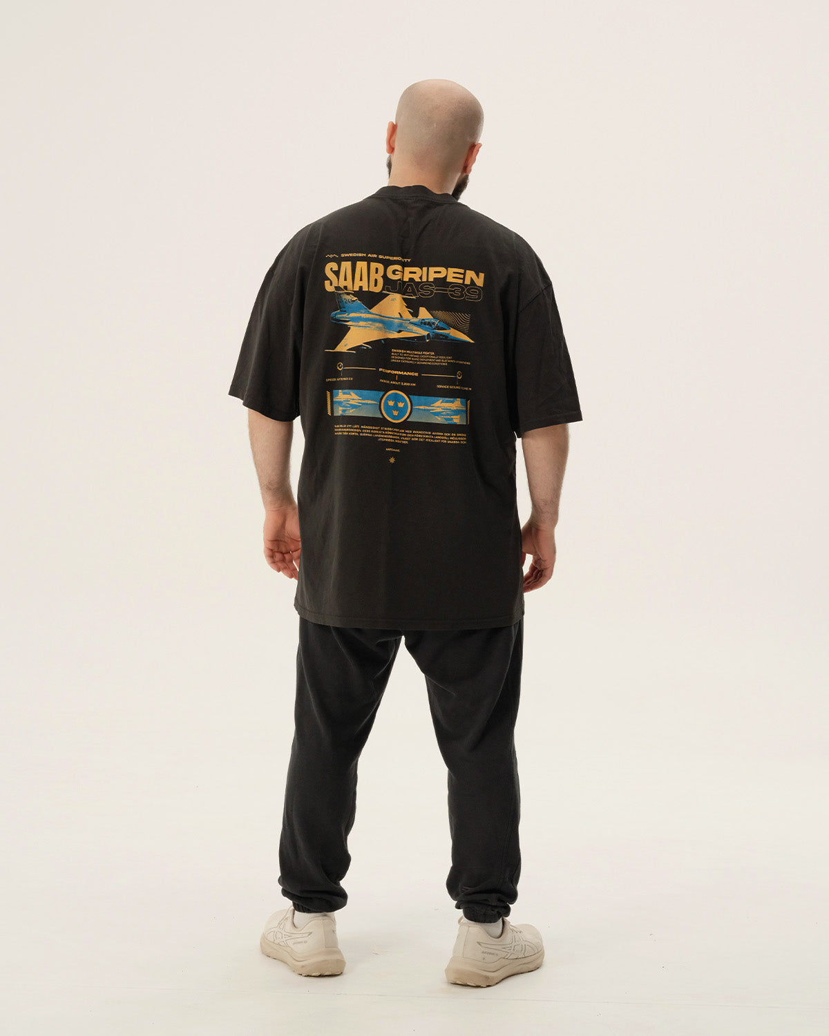 JAS39 Gripen - Oversized heavyweight Tee