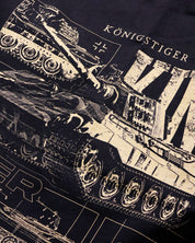 KING TIGER - Oversized Heavy Tee