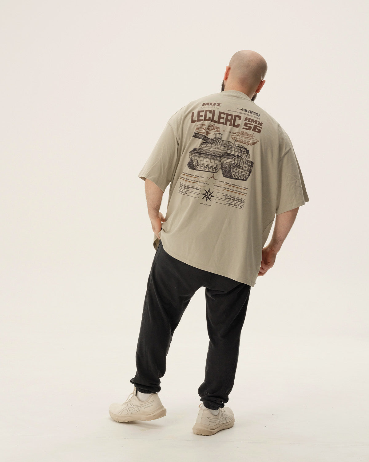 LECLERC - Oversized heavyweight Tee