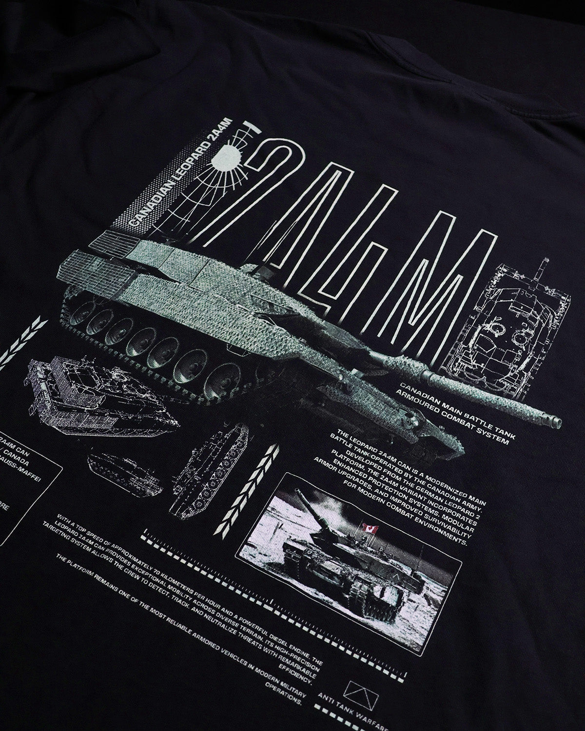 Leopard 2A4M CAN - Oversized Heavy Tee