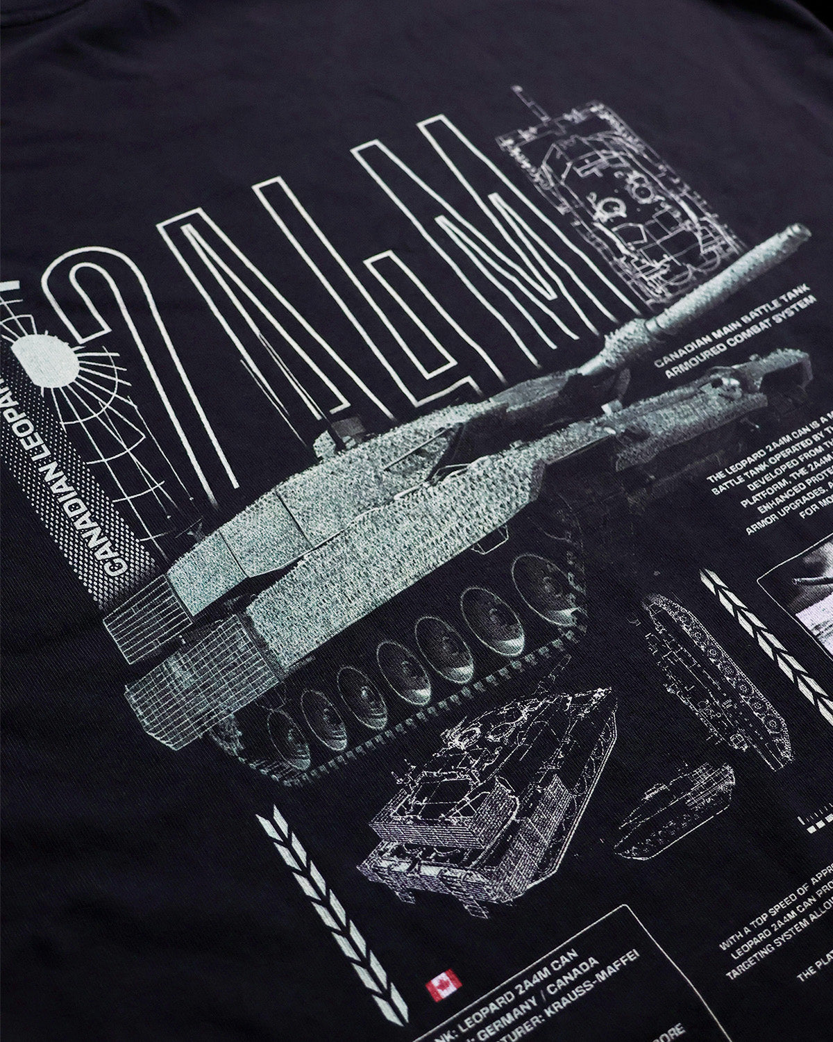 Leopard 2A4M CAN - Oversized Heavy Tee