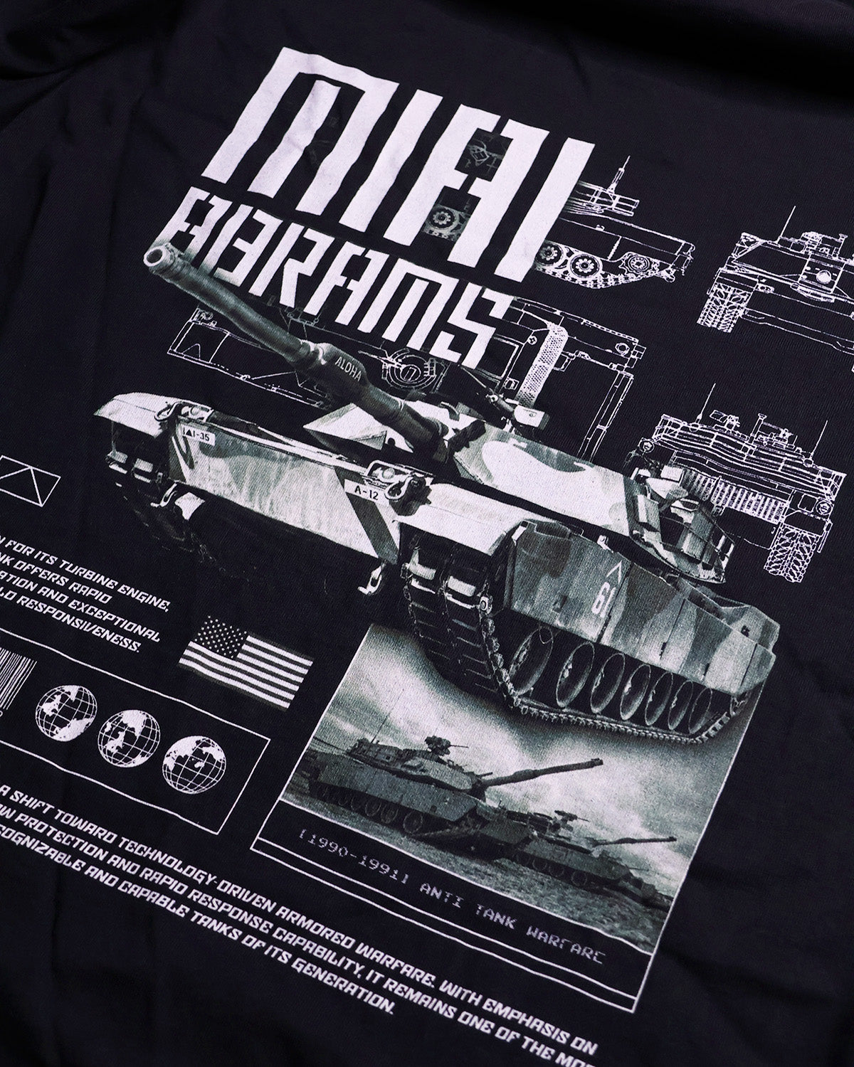 M1A1 (1991) - Oversized Heavy Tee