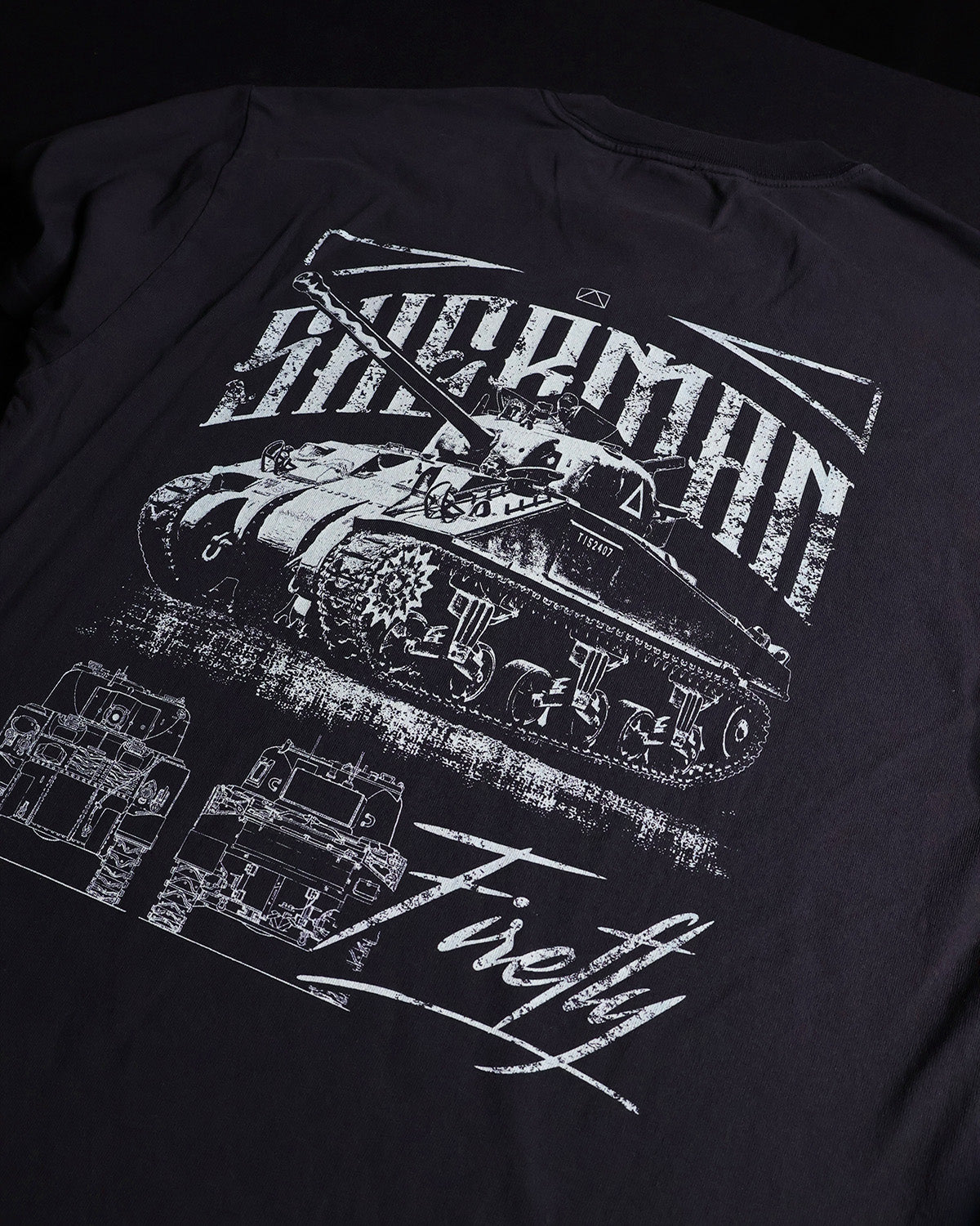 SHERMAN FIREFLY - Oversized Heavy Tee