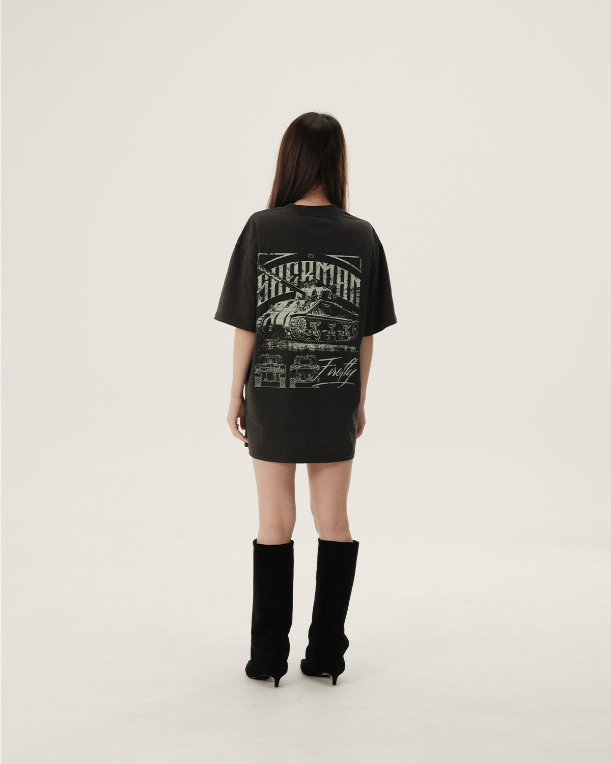 SHERMAN FIREFLY - Oversized Heavy Tee