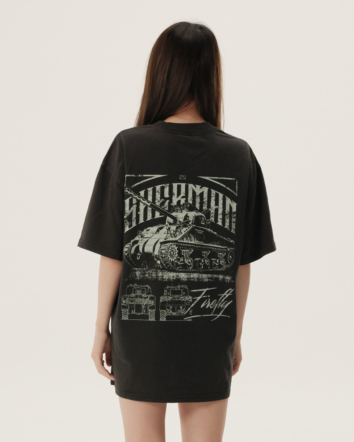 SHERMAN FIREFLY - Oversized Heavy Tee