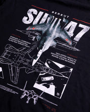 Su-47 - Oversized Heavy Tee