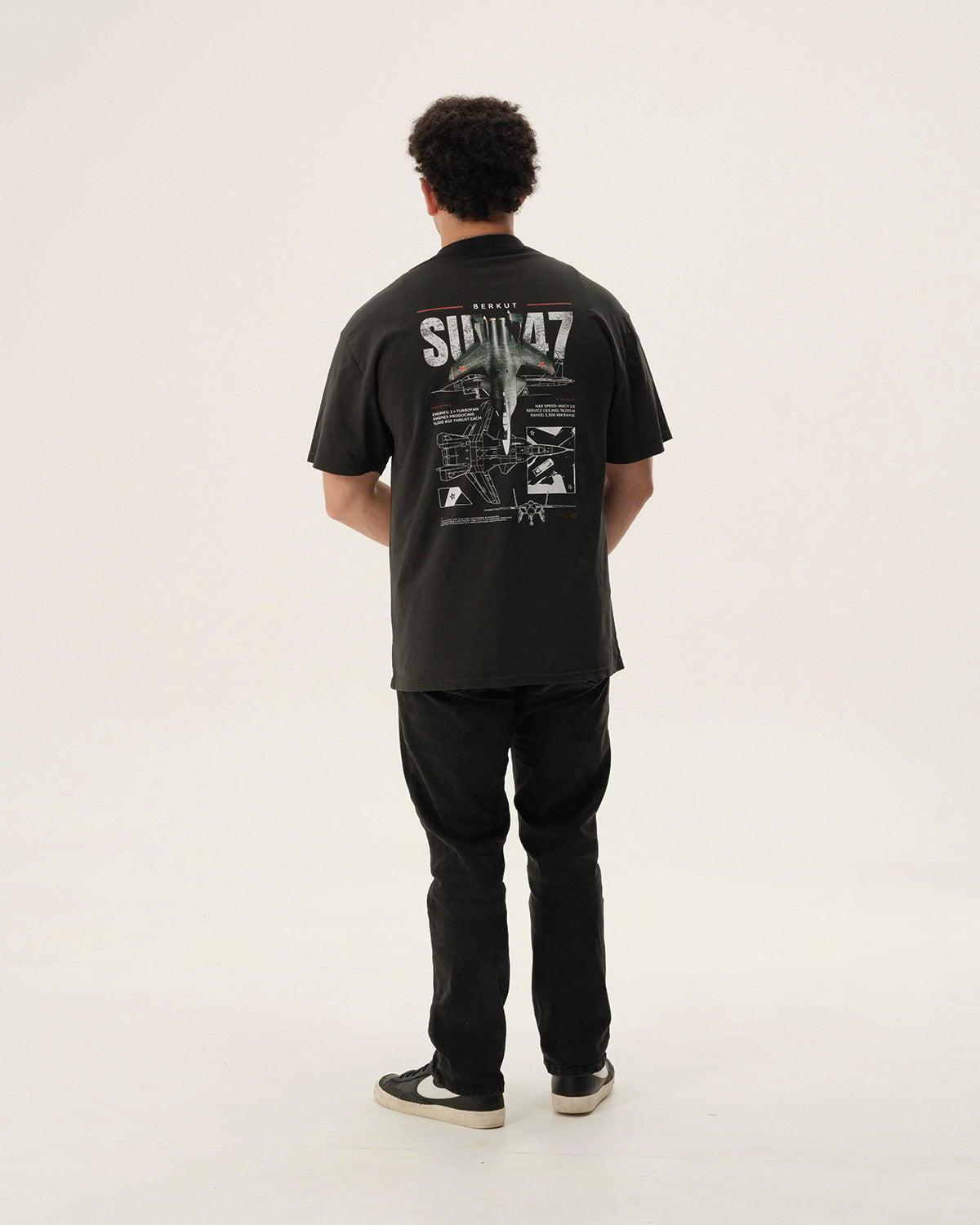 Su-47 - Oversized Heavy Tee