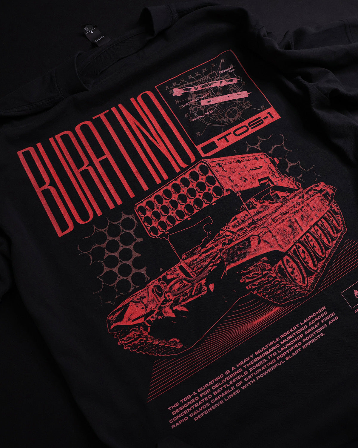 TOS-1 BURATINO - Oversized Heavy Tee