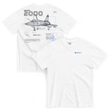 Mirage 2000 (Simulation) - T-Shirt (Back)